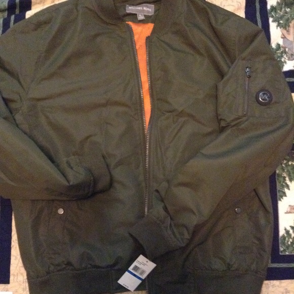michael kors army jacket